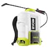 RYOBI ONE+ 18V Cordless Battery 4 Gal. Backpack Chemical Sprayer (Tool ...