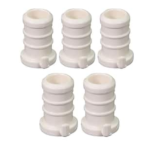 1 in. Plastic PEX Poly Alloy Plug End Cap Barb Pipe Fitting (5-Pack)