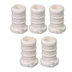 1/2 in. Plastic PEX Poly Alloy Plug End Cap Barb Pipe Fitting (5-Pack)