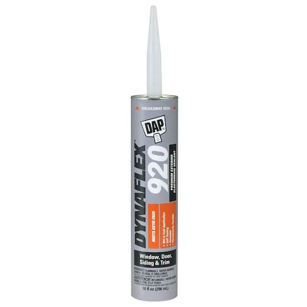 DAP Dynaflex 920 10.1 oz. Gray GY721 Window, Door and Siding Premium Exterior Sealant (12-Pack)