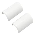Wiremold CordMate Cord Cover Coupling, White (2 Pack)