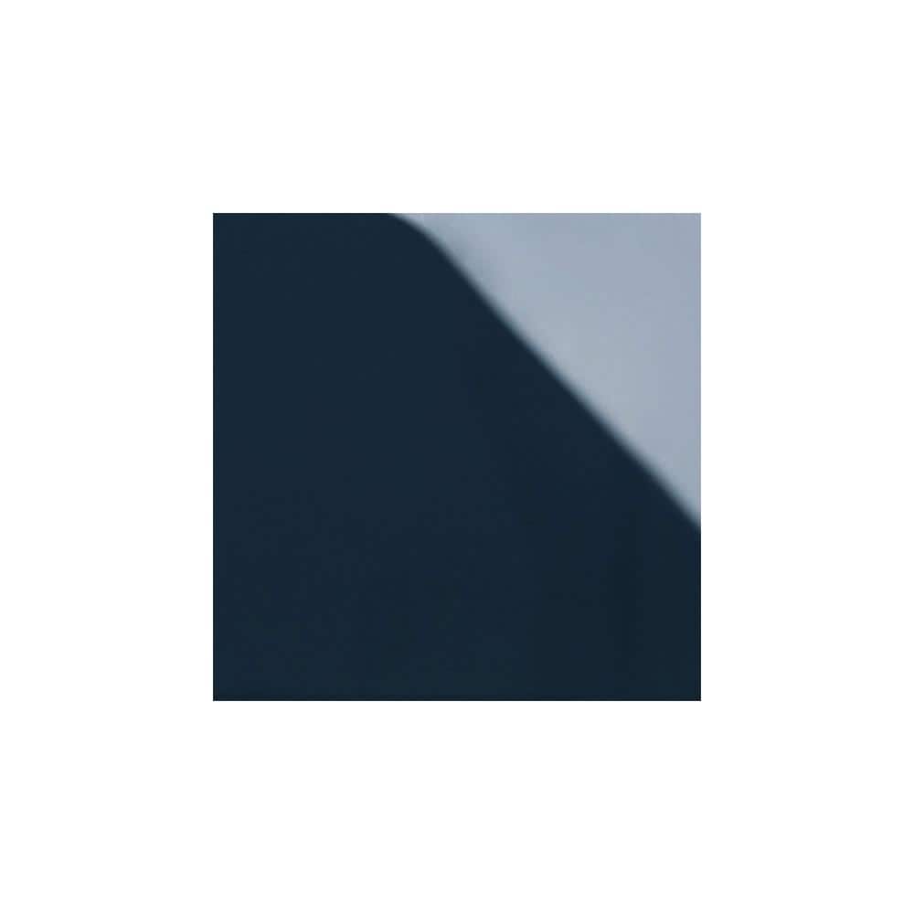 Midnight Blue 4 in. x 4 in. x 8mm Glass Subway Tile Sample price history on PriceWatchPro