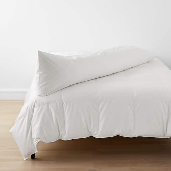 Company Cotton Percale White Cotton Standard Body Pillow Cover