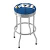 Utah Jazz Fade 31 in. Blue Backless Metal Bar Stool with Vinyl Seat  NBA1UJ2-HD - The Home Depot