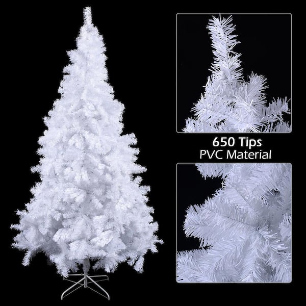 CCINEE 24cm Natural White Styrofoam Cone Style For Christmas Tree