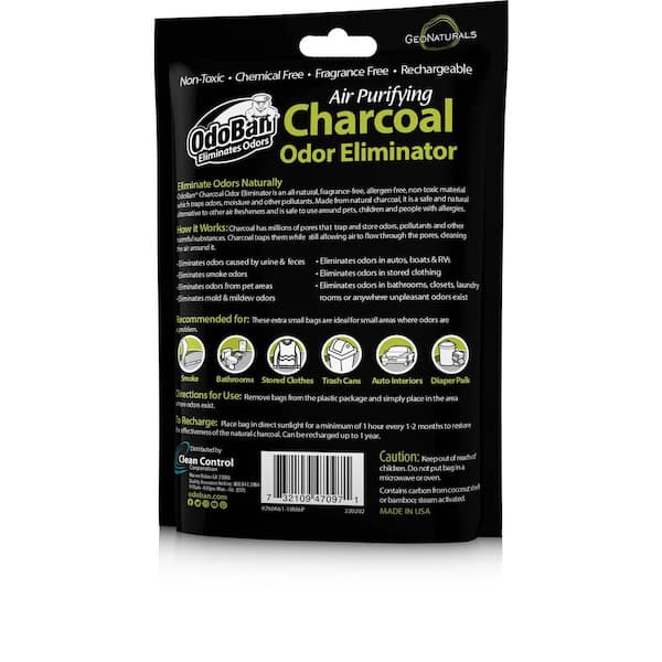 Guardian Technologies PureGuardian 75g Air Purifying Bamboo Charcoal Bags  EcoFriendly Natural Odor Reducer  Wayfair