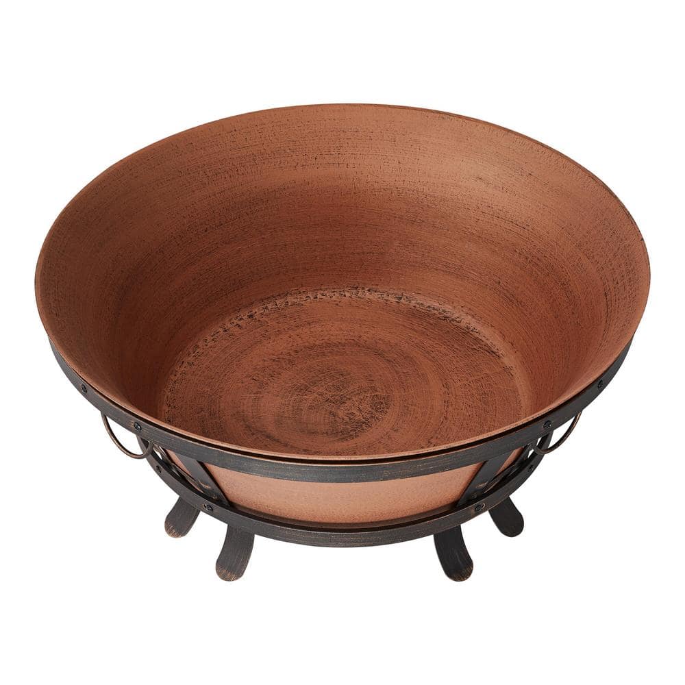 Hampton Bay FT116 34 in. Whitlock Cast Iron Fire Pit