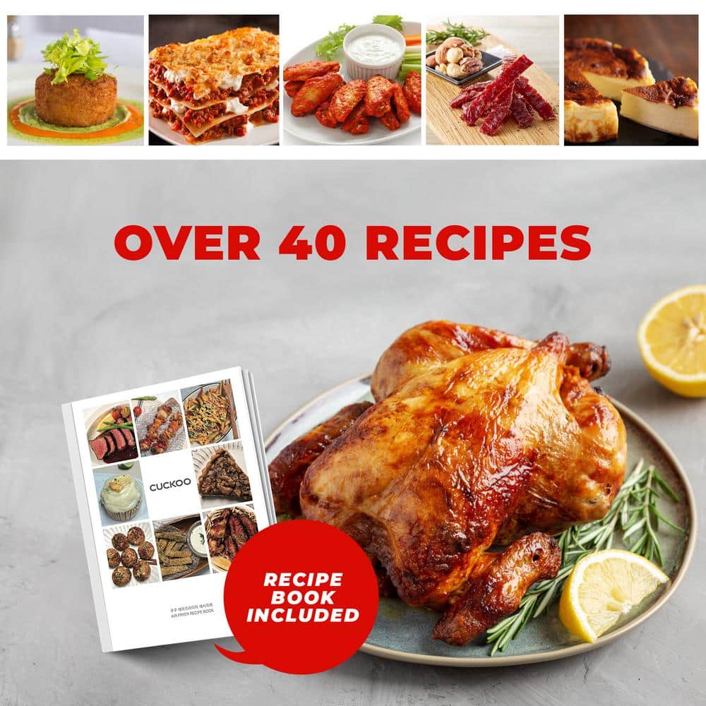 CUCKOO 27.5qt Stainless Steel Countertop Air Fryer Oven