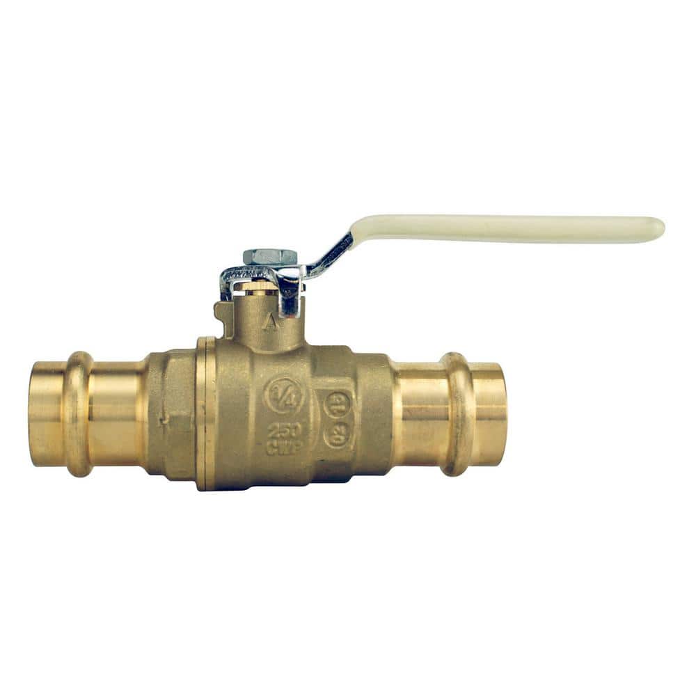 3/4 in. Brass Press x Press Full Port Ball Valve price history on PriceWatchPro