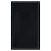 Ottomanson DirtOff Black Pins Design Rectangle Rubber Door Mat - 18 x 30