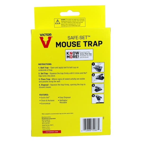 Victor Tin Cat Mouse Trap Solid Top M310S - The Home Depot