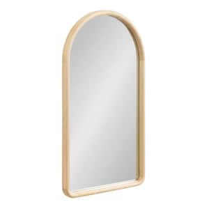 Talma 20.00 in. W x 36.00 in. H Natural Arch Transitional Framed Decorative Wall Mirror