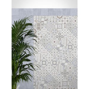 Chiasmo Glazed Porcelain Italian 8x8 Wall Tile -Formella Patterned- 7.10 Sq. Ft.-16 Piece Case
