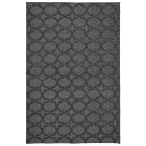 Garland Rug Sparta Cinder Gray 4 ft. x 6 ft. Area Rug