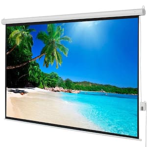 100 in. Electric Projection Screen