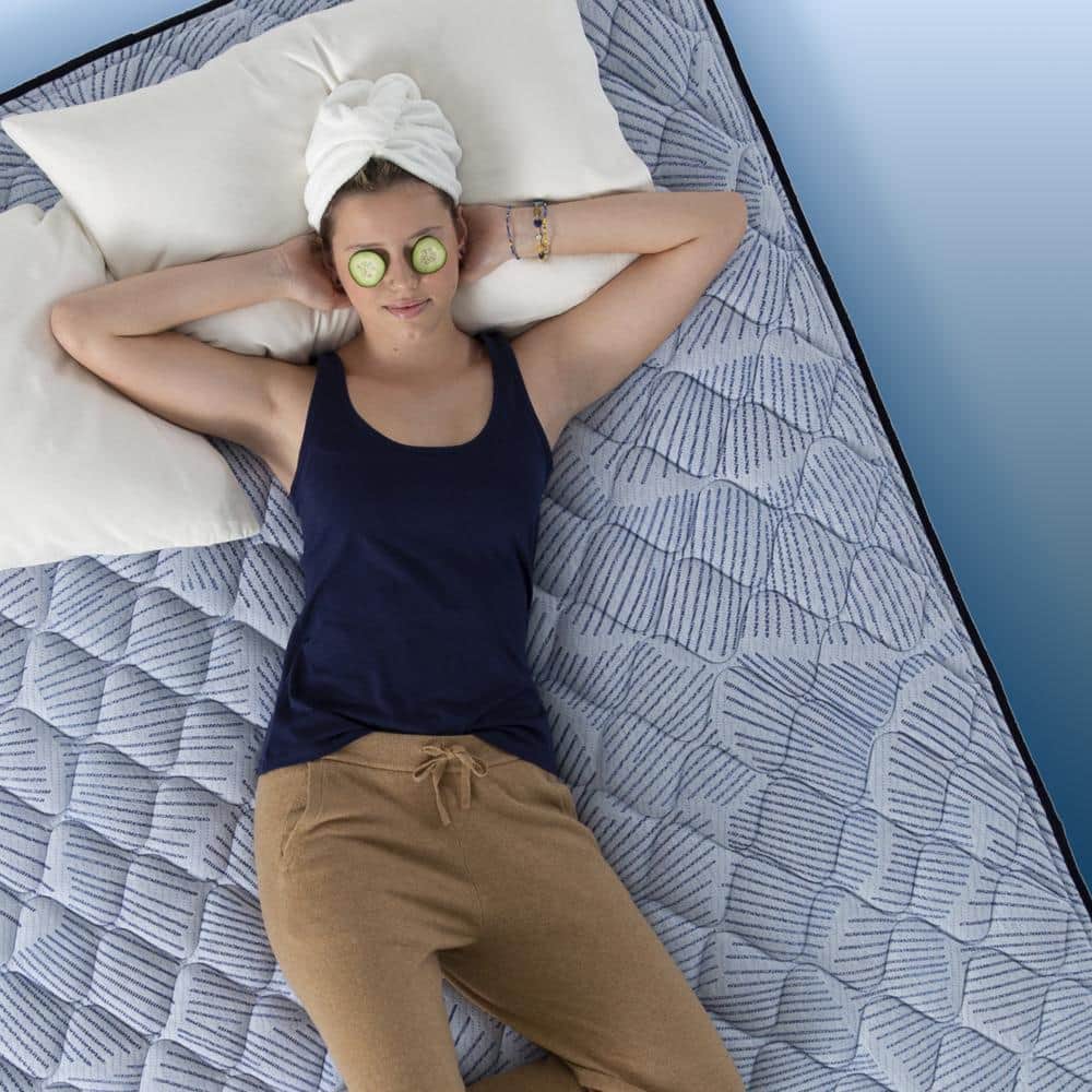 Twin 12" Firm Innerspring Gel Memory Foam Mattress