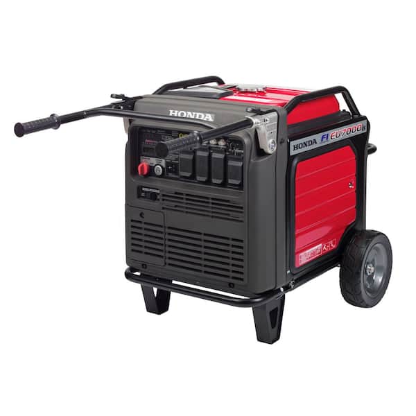 Honda Ultra Quiet 7000-Watt Gasoline Powered Inverter Electric Start Generator