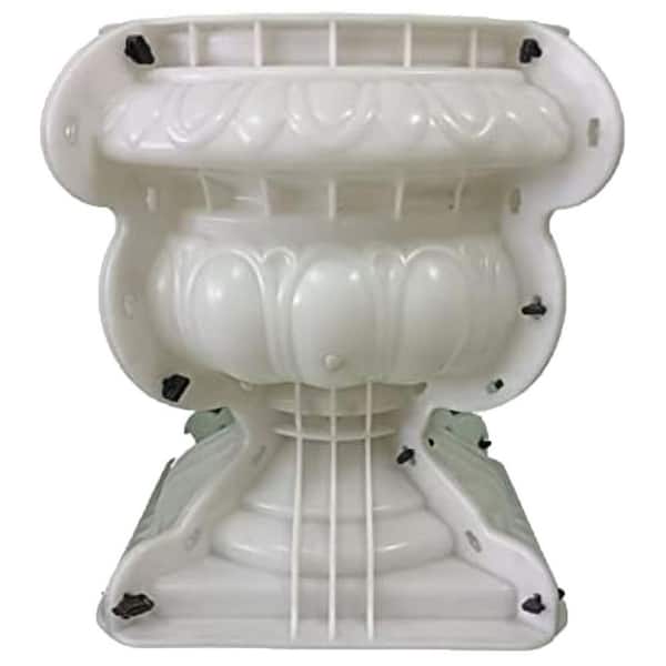 D50cm Garden Cement Plastic Precast Concrete Flower Pot Decorative Planter Mold 19.68D x 19.68W x 19.68H