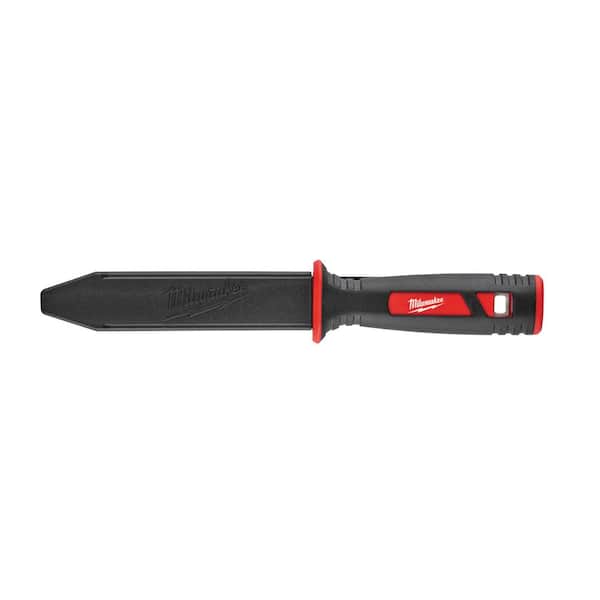 11 in. Stainless Steel Clip Point Partially Serrated Duct Knife
