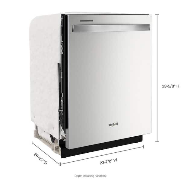 Whirlpool Dishwasher (WDT740SALZ) - Stainless Steel Whirlpool Dishwasher (WDT740SALZ) - Stainless Steel