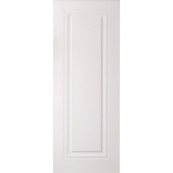 7111 42 in. x 80 in. Sold Core White Color Wood Interior Door Slab