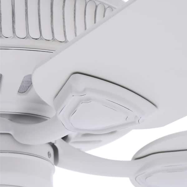 Casablanca Ainsworth 54 in. Indoor Cottage White Ceiling Fan For