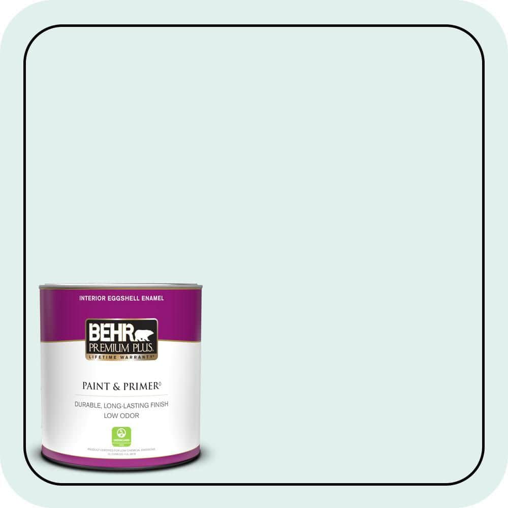 1 qt. #500C-1 Himalayan Mist Eggshell Enamel Low Odor Interior Paint & Primer price history on PriceWatchPro