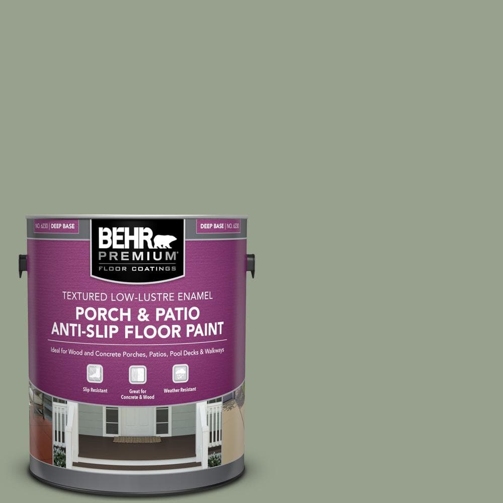 BEHR PREMIUM 1 gal. N3904 Bitter Sage Textured LowLustre Enamel