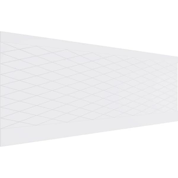 10.67 sq. ft. 3/16 in. x 48 in. x 32 in. EZ Paintable Bead Wainscot  Hardboard Panel