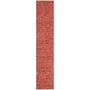 Bohemian Red/Multi 3 ft. x 8 ft. Striped Runner Rug