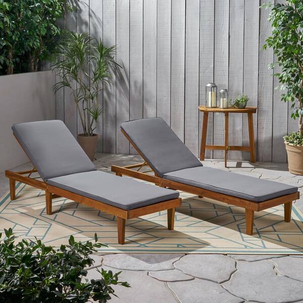 home depot wood chaise lounge