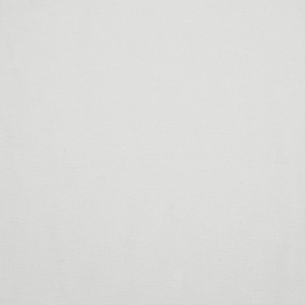 Snowflake Belgian Textured Linen Sheer Rod Pocket Curtain Panels