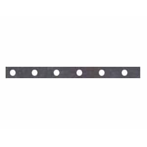 12 in. L x 1 in. W x 1/4 in. D Perforated Steel Straps