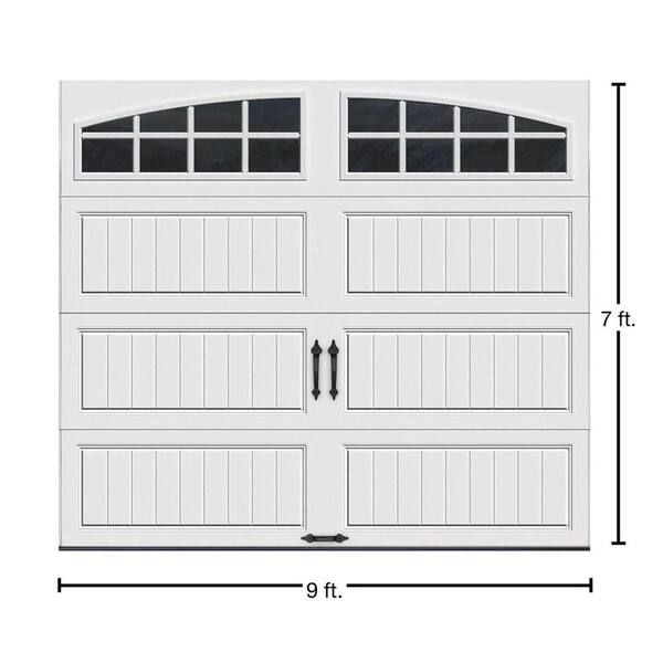 Clopay Gallery Steel Long Panel 9 ft x 7 ft Insulated 6.5 R-Value
