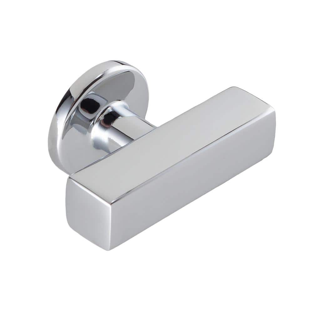 Flynn Chrome Brushed T-Handle Bar Knob with Mounting Hardware