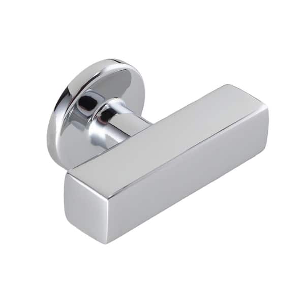 Sumner Street Home Hardware Flynn 1-7/8 in. (48 mm) Modern Chrome T-Shaped Cabinet Knob