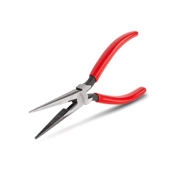 TEKTON 7 in. Long Nose Pliers PGF10007 - The Home Depot