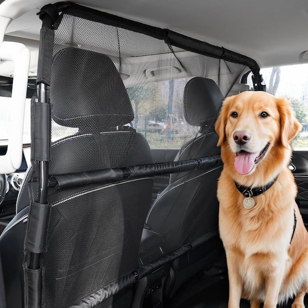 Net Barrier Dog Guard Behind Front Seats MPM Dog Car Barrier
