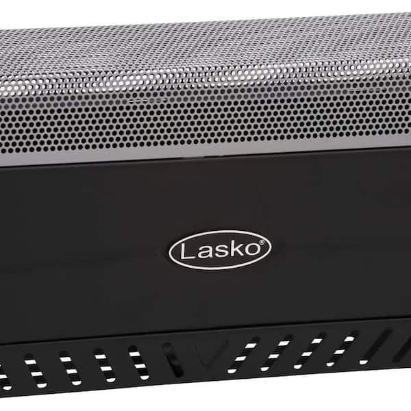 Lasko Silent Room Heater Low Profile Space Heat Digital Display Black 1500-Watt 