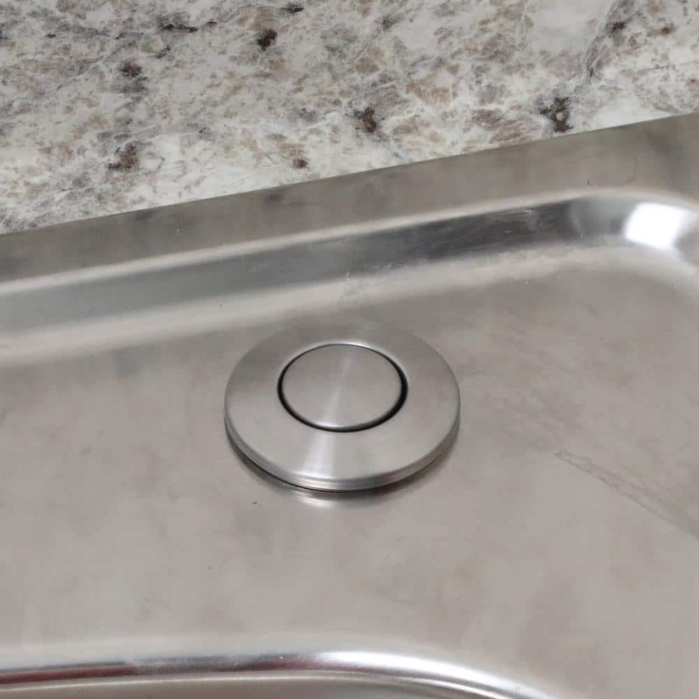 Universal Stainless Steel Garbage Disposal Air Switch Button