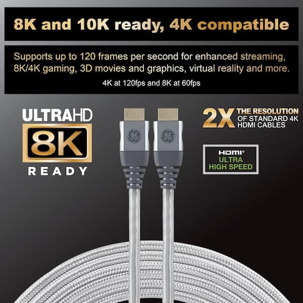 QVS 32 ft. Active Ethernet Gold Plated UltraHD 4K/60Hz 18Gbps Slim