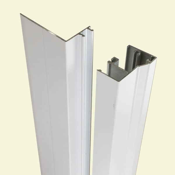 FrontLine Remodel 4-9/16 in. x 1-1/4 in. x 84 in. White Aluminum