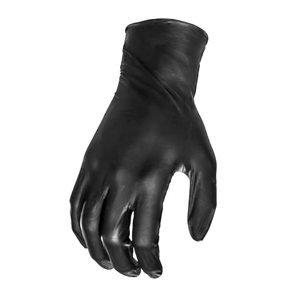 ANBOSON BBQ Gloves 50 Disposable Nitrile And 2 Reusable Cotton Liners - View #6
