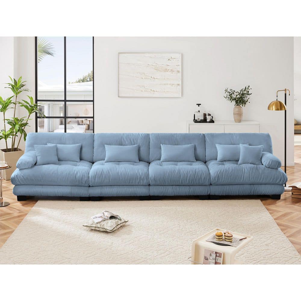 LIVING LEGENDS❗️ Noble House Ronald 173.2 in. Chenille Upholstered Rectangle