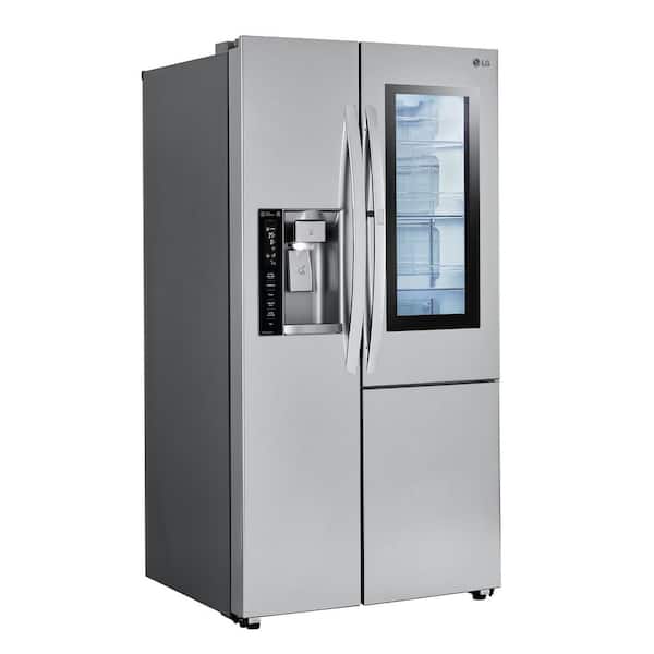 LG 21.7 cu. ft. Side by Side Smart Refrigerator with InstaView