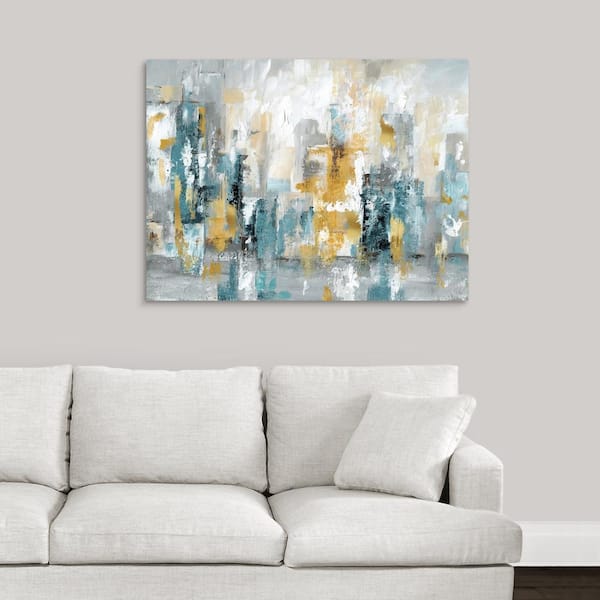 GreatBigCanvas 40 in. x 30 in. "City Views II" by Nan F Canvas Wall Art