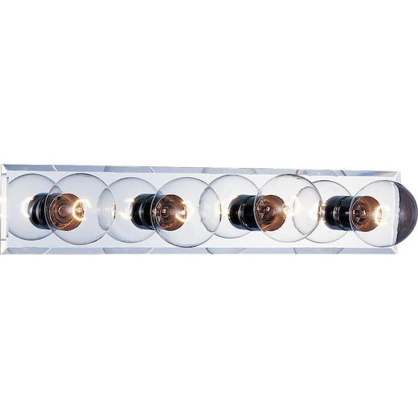Volume Lighting 4-Light Chrome Bath and Vanity Light