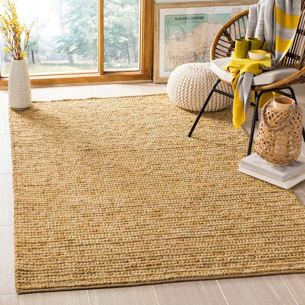 Bohemian Gold/Multi Doormat 3 ft. x 4 ft. Striped Area Rug