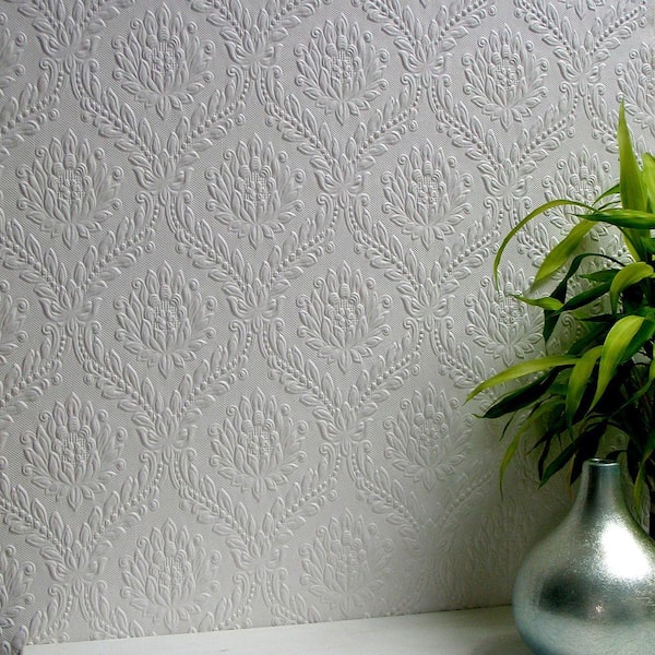 Dryden Paintable Anaglytpa Original Vinyl Strippable Wallpaper (Covers 56.4 sq. ft.)