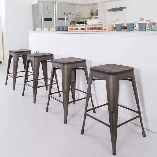 Boyel Living 24 In Home Bar Stools, Bar Stools 32 Inches High
